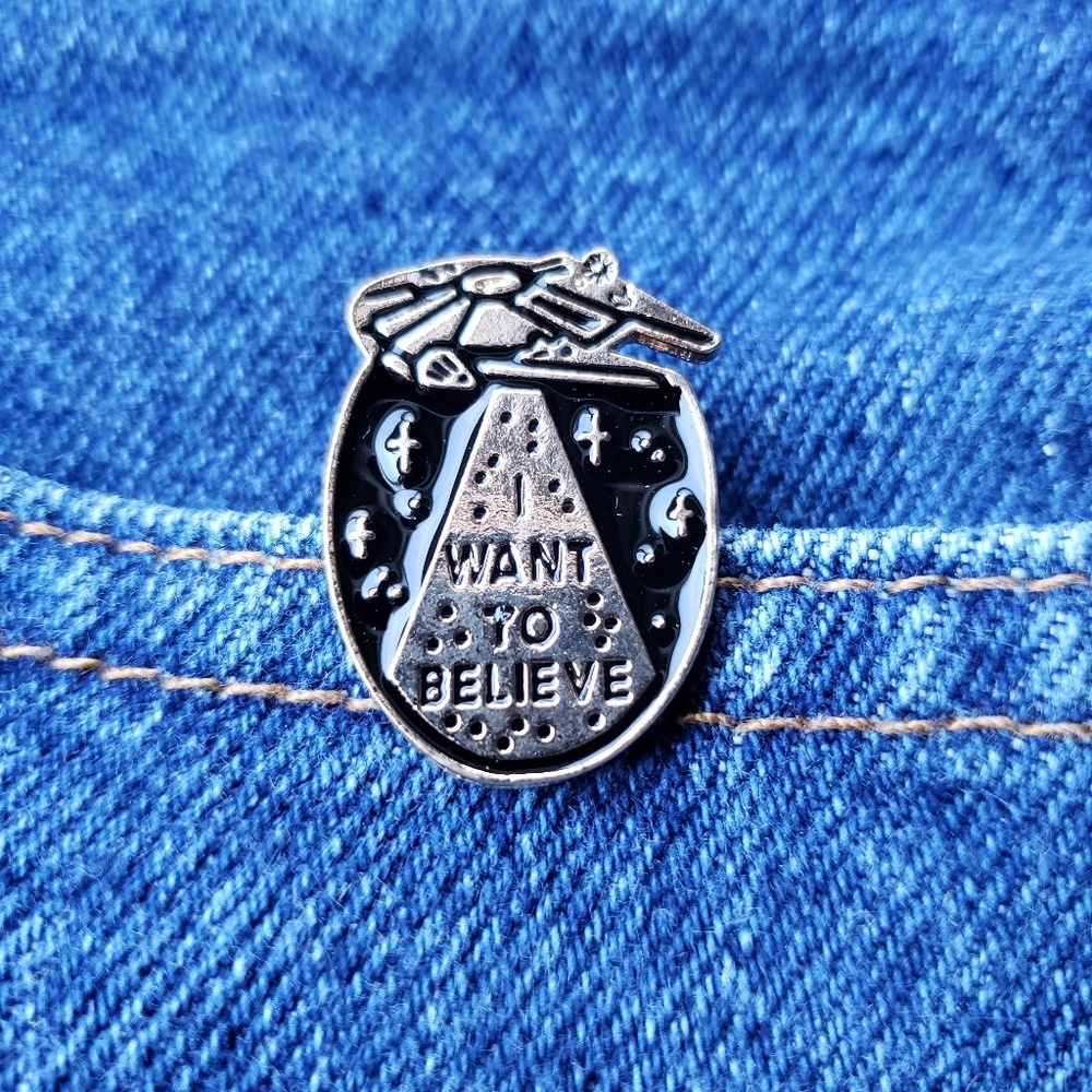 Millennial Falcon Enamel Pin